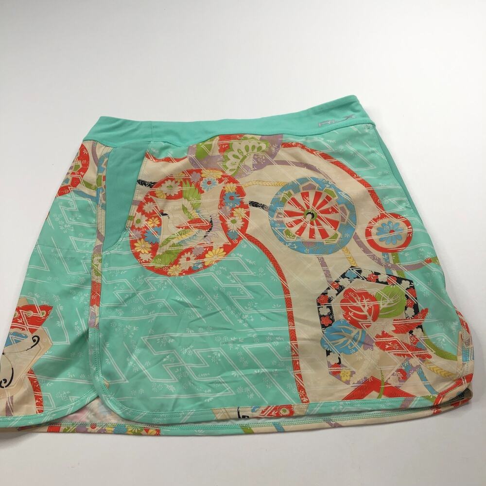 RLX Ralph Lauren S (Fits 29W) Golf Tennis Skirt Skort Shorts All Over Print